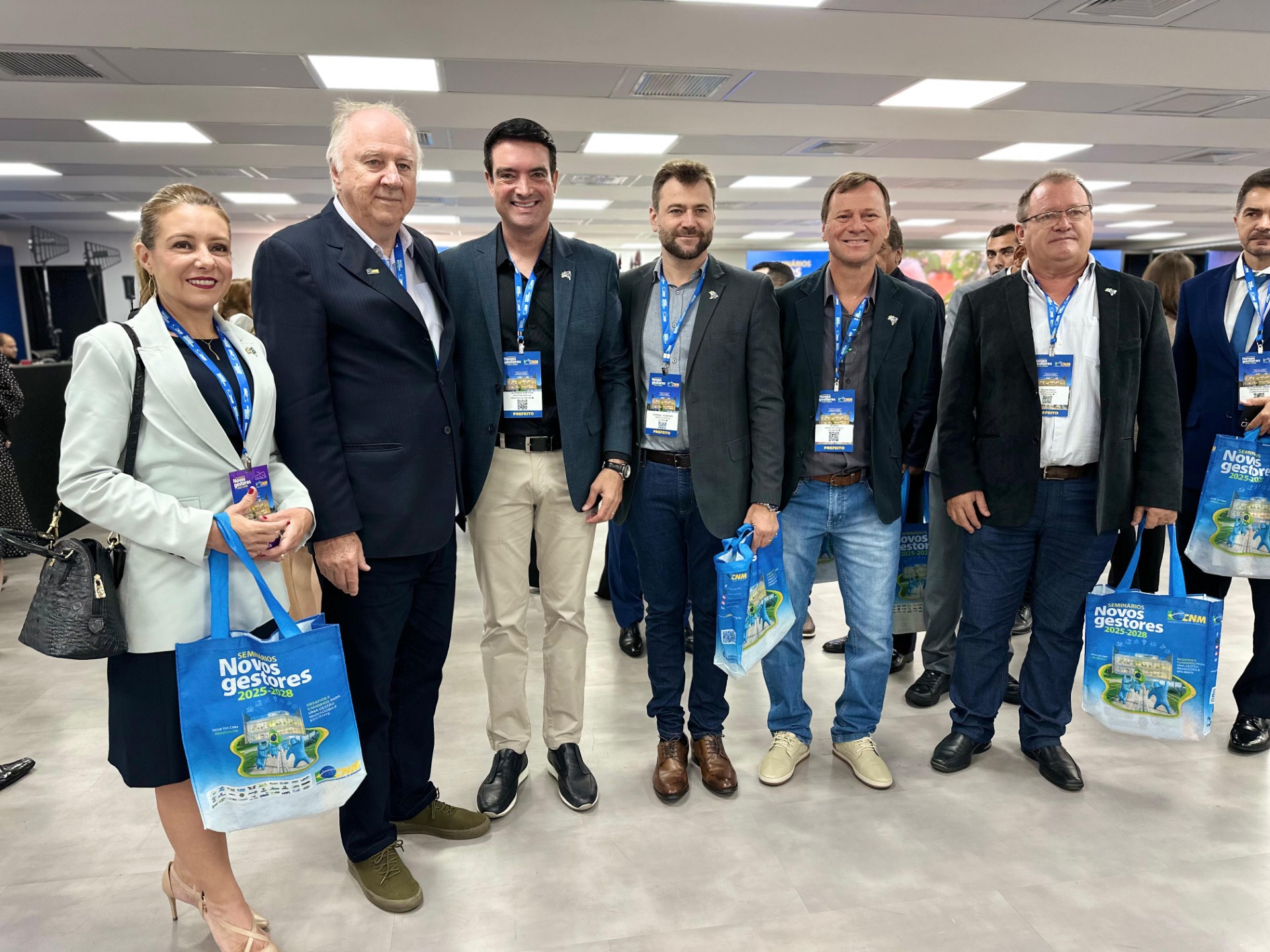 Em Brasília, Leonardo Bortolin e AMM fortalecem capacitação de prefeitos de Mato Grosso Foto23668