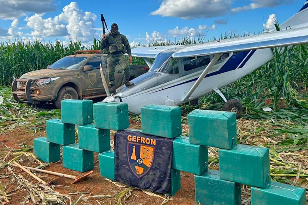 Gefron apreendeu 18,4 toneladas de entorpecentes; prejuízo ao crime organizado foi de R$ 428 milhões Foto41818