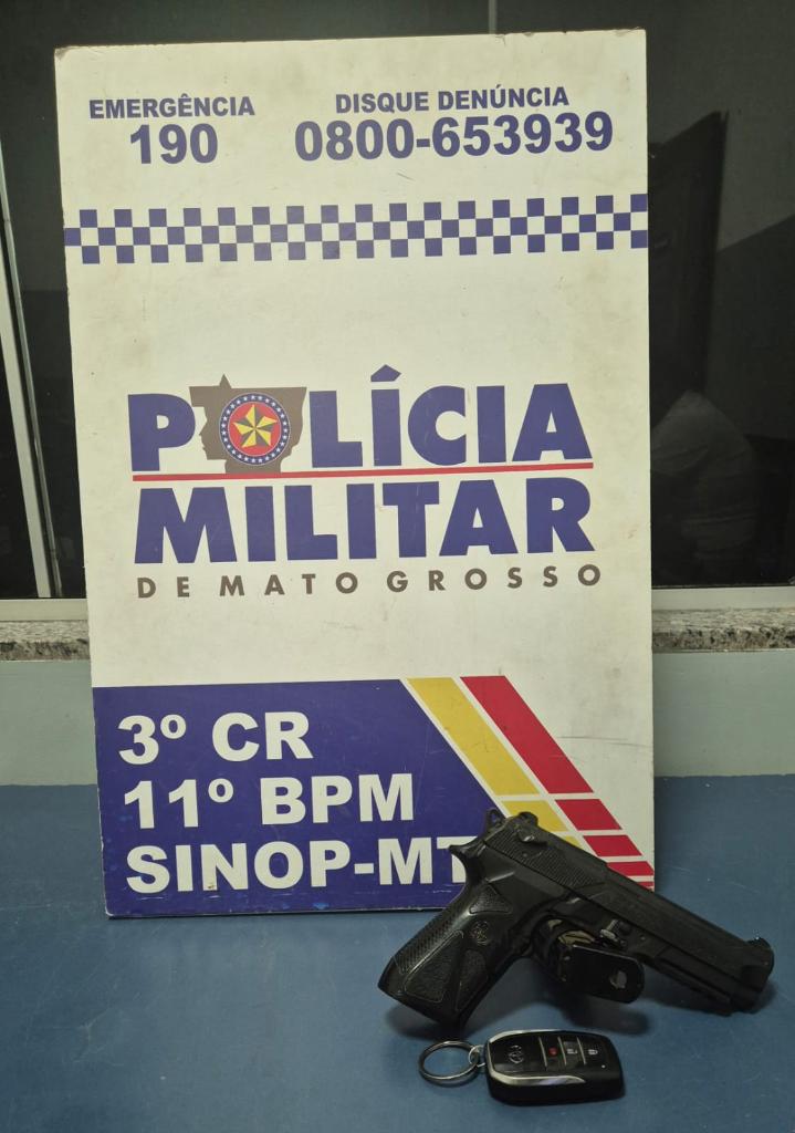 PM de Sinop resgata homem vítima de sequestro e impede roubo de veículo Foto52706