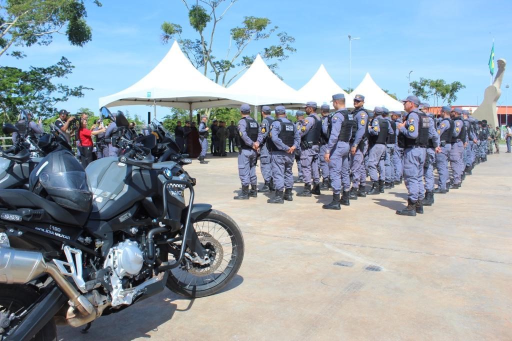 Mais de 3,5 mil policiais atuam na segurança durante o Carnaval em MT Foto64014