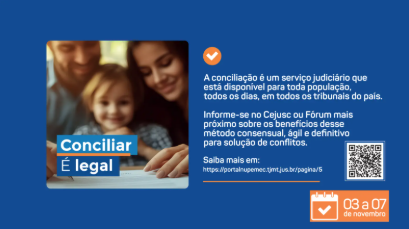 XX Semana Nacional da Conciliação será realizada nas 79 comarcas de MT Foto27776