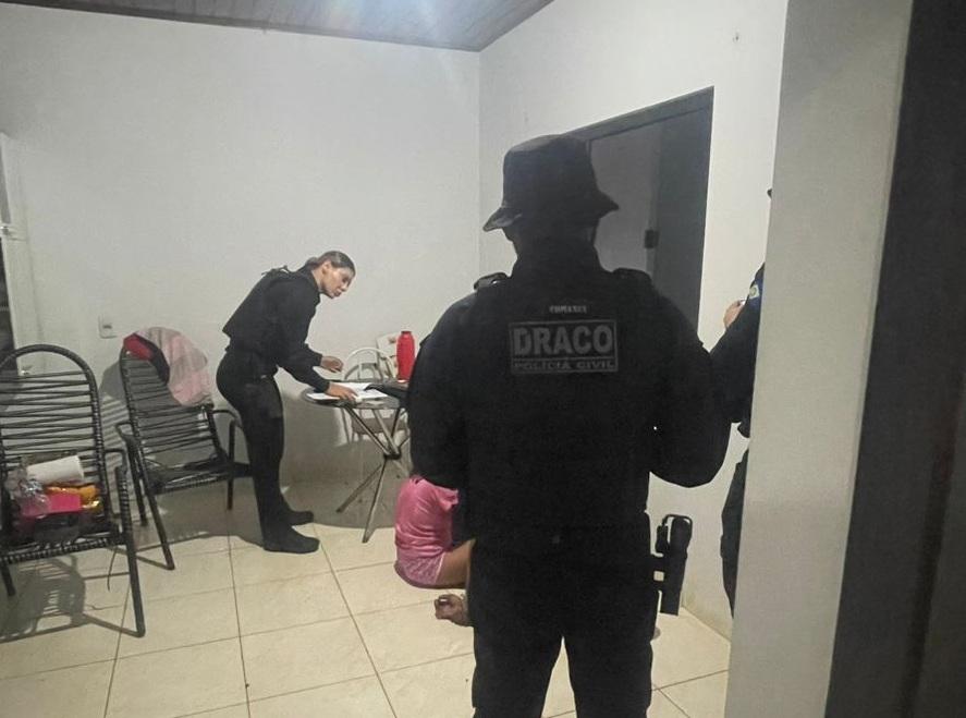 Polícia Civil cumpre 41 ordens judiciais contra facção criminosa envolvida em extorsão de empresários em Sinop Foto3176