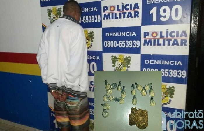 Adolescente é detido após ser flagrado com maconha e pasta base de cocaína Foto95122