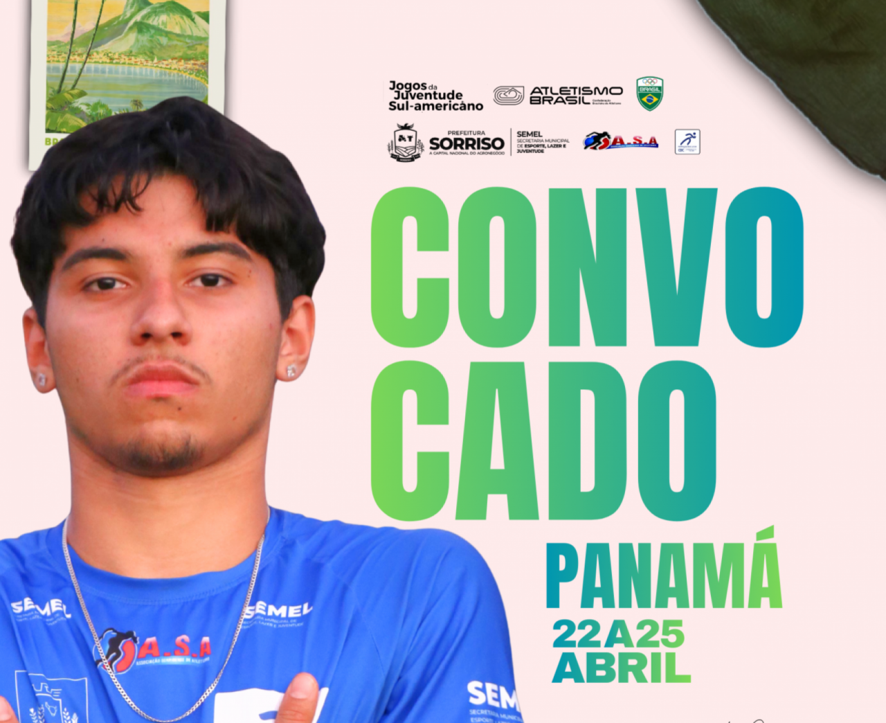 Atleta de Sorriso é convocado para os Jogos Sul-Americanos da Juventude Sub-18 Foto4529