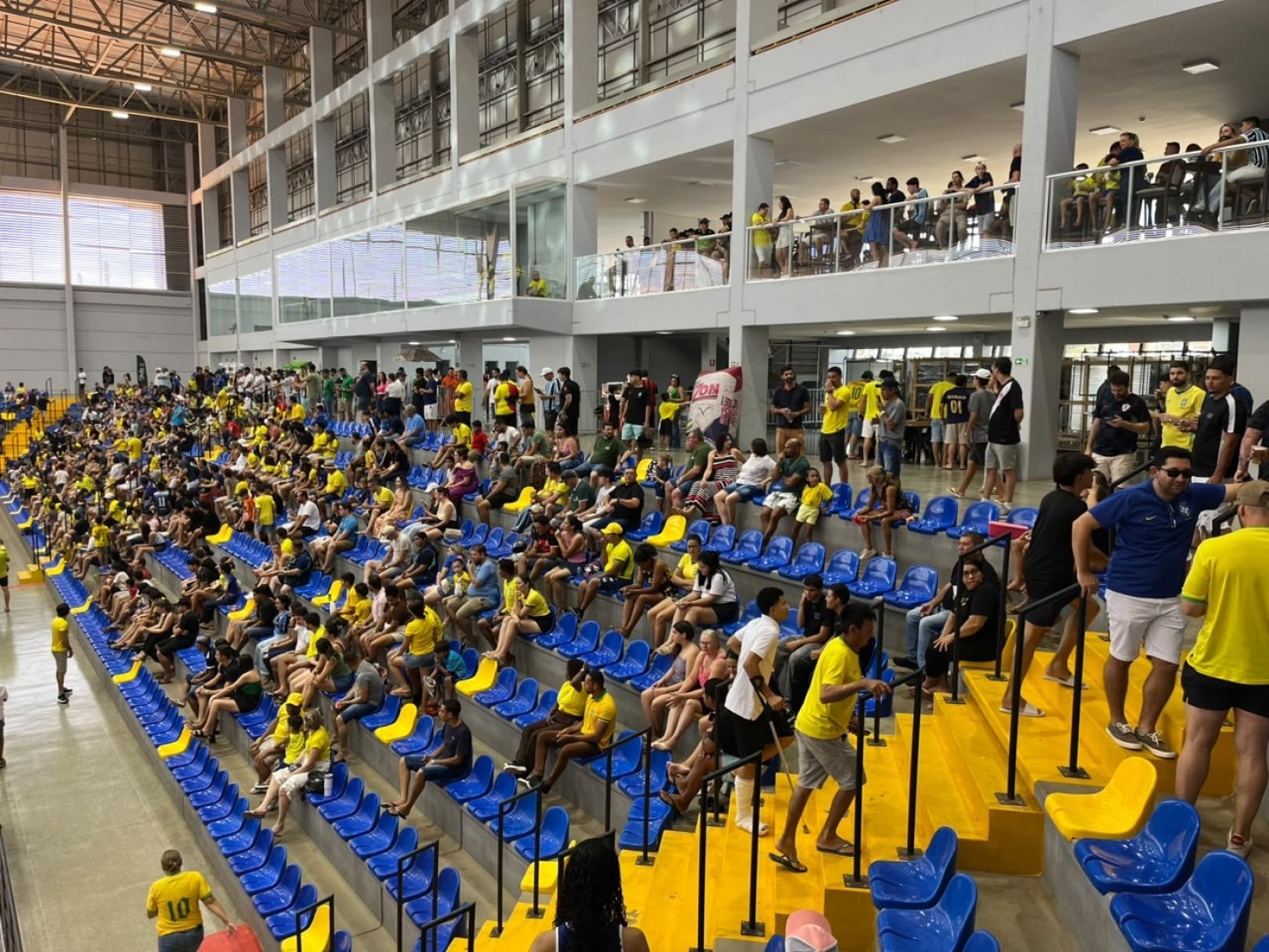Brasil goleia Argentina por 13 a 6 em reedição do clássico do Showbol na Arena Sorriso Foto64208