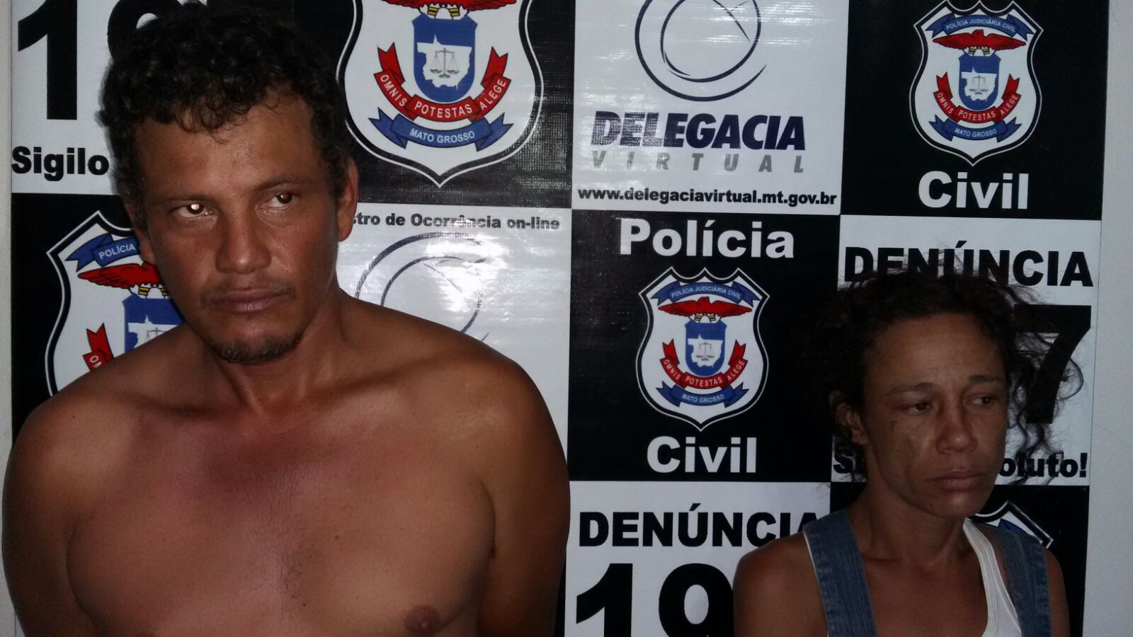Polícia Civil prende casal acusado de matar haitiano em Rondonópolis Foto820
