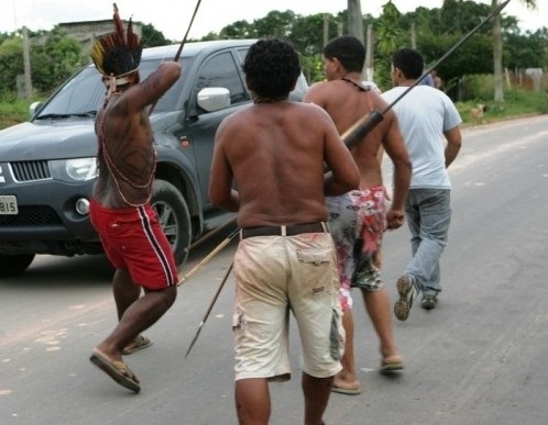 Índios são suspeitos de executar homens em pedágio da MT-174 Foto78511