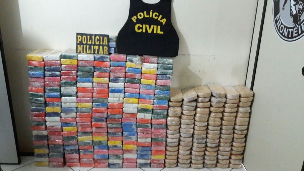 Polícias Civil e Militar apreendem 334 quilos de cocaína e pasta base em Vila Bela Foto31005