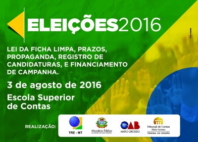 Abertas inscrições para 2ª edição do evento "Regras para as Eleições 2016" Foto39482