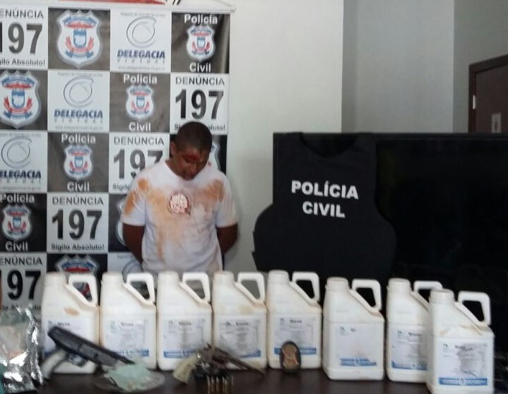 Poucas horas após homicídio, autor é preso em Lucas do Rio Verde Foto79004