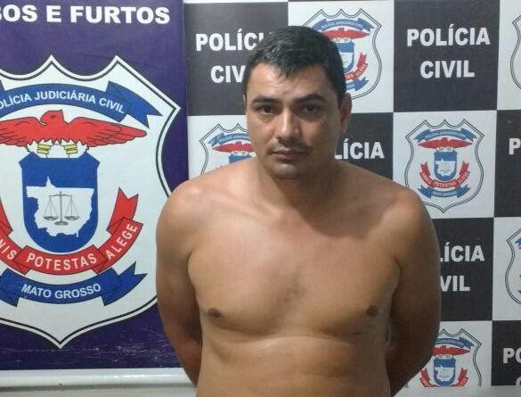 Estelionatário que aplicou golpes em Sorriso é preso pela Derf de Rondonópolis Foto38650