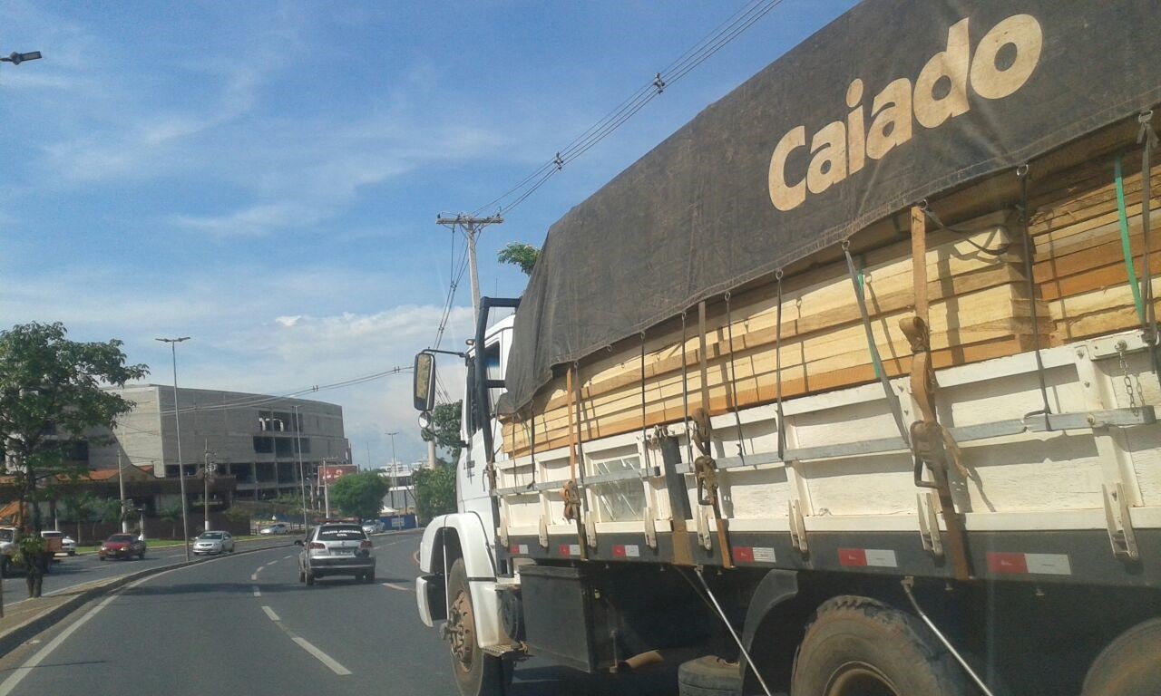Dema detêm 2 e apreende madeira sendo transportada ilegalmente Foto37410