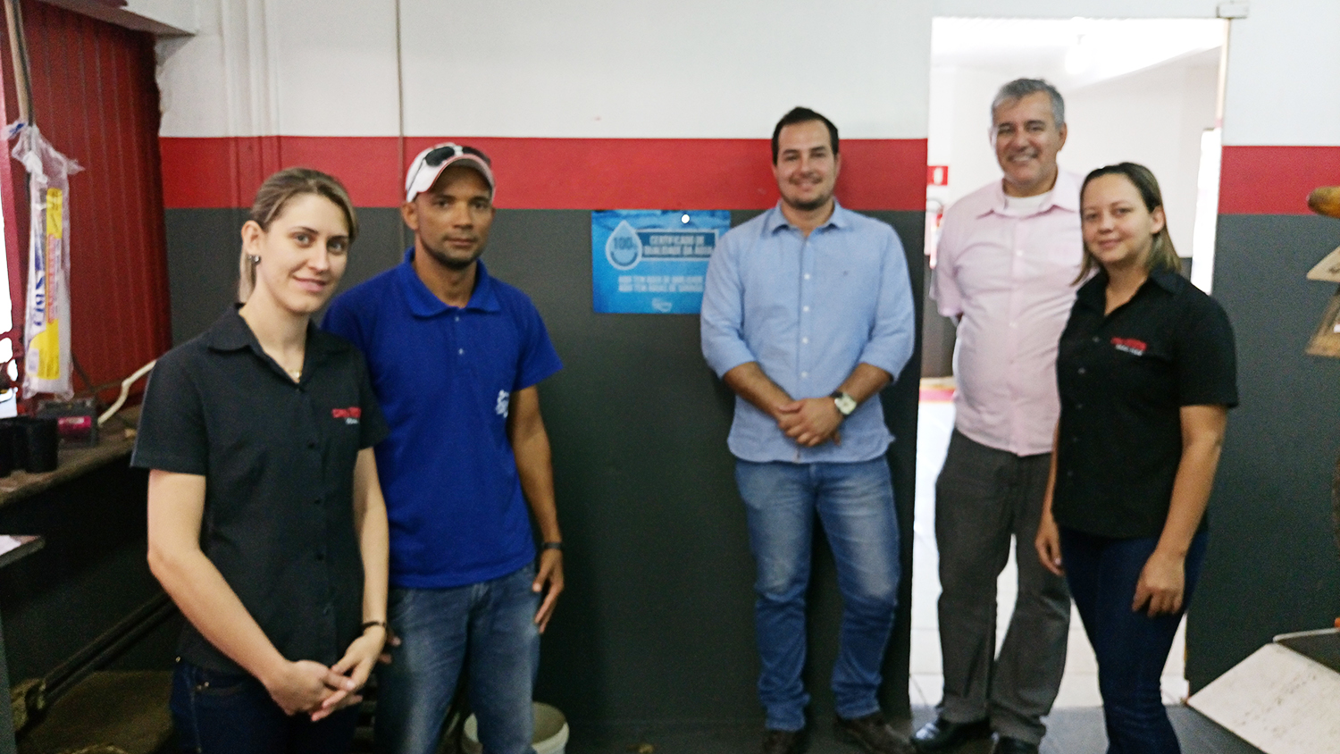 Empresas de Sorriso recebem prêmio "Selo de Qualidade da Água" Foto144