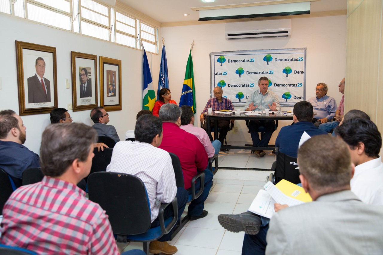 Democratas traçam metas para 2018 e cogitam possibilidade de compor Staff do governo Taques Foto47495